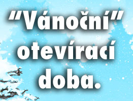 Vánoční otevírací doba prodejen